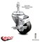 Service Caster 3.5 Inch Phenolic Wheel Swivel 10mm Threaded Stem Caster with Brake SCC SCC-TS20S3514-PHS-TLB-M1015 - alternate 5